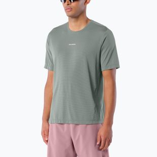 Men's running shirt Salomon Shakeout Core SS Tee castor gray