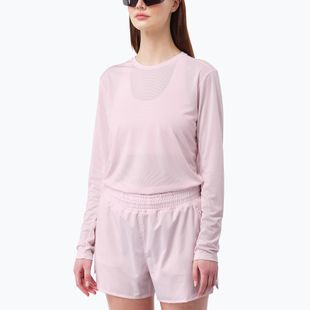 Women's running longsleeve Salomon Shakeout Core LS Tee icy pink