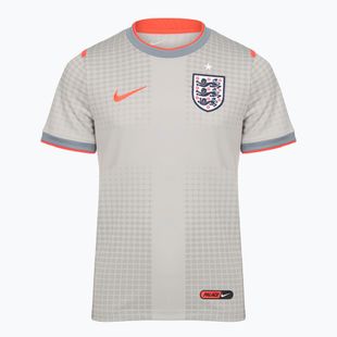 Children's football shirt Nike England Pre-Match pewter grey/bright crimson