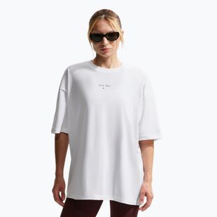 Women's T-shirt Nike Dri-Fit white/black/black