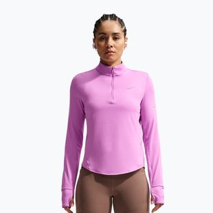 Women's running sweatshirt Nike Swift Dri-FIT UV 1/4-Zip light magenta