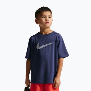 Children's T-shirt Nike Multi Dri-Fit midnight navy/white