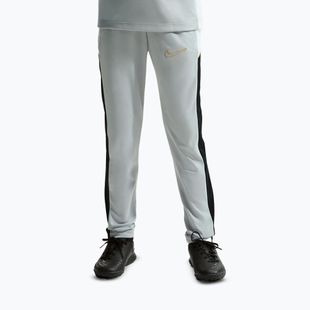 Children's trousers Nike Academy Dri-Fit Jr light smoke grey/white/black/metallic gold