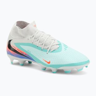 Men's football boots Nike United Phantom 6 High Academy FG/MG pistachio frost/hyper orange