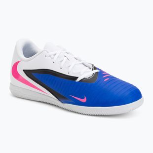 Men's football boots Nike Phantom 6 Low Club IC racer blue/white/pink blast