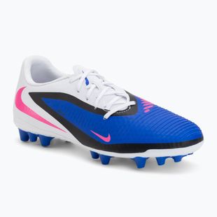 Men's football boots Nike Phantom 6 Low Academy AG racer blue/white/pink blast