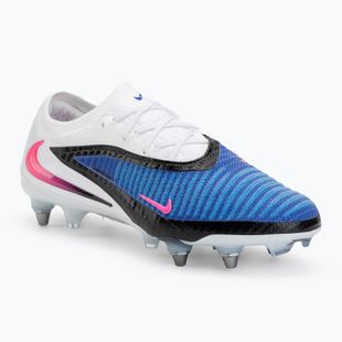 Men's football boots Nike Phantom 6 Low Elite SG-Pro racer blue/white/pink blast