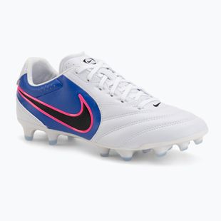 Men's football boots Nike Tiempo Ligera Pro FG white/racer blue/pink blast/black