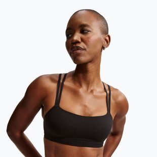 Training bra Nike Zenvy Strappy Light-Support black/cool grey