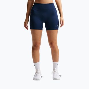Women's training shorts Nike One midnight navy/white