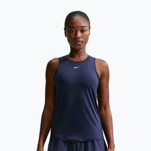Women's training T-shirt Nike One Classic Dri-Fit midnight navy/white