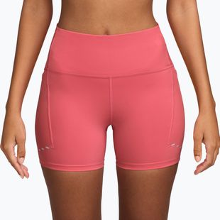 Women's running shorts Nike Swift High-Waisted 4" sea coral