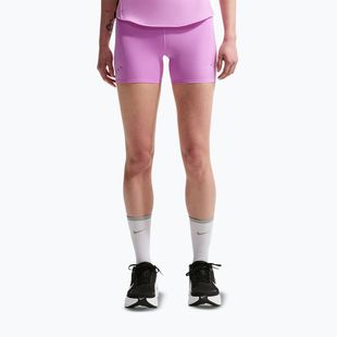 Women's running shorts Nike Swift High-Waisted 4" light magenta