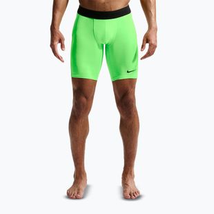 Men's training shorts Nike Pro Dri-Fit Fitness Long green strike/black