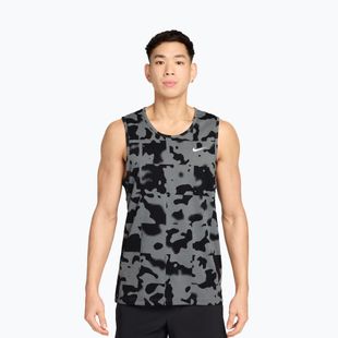 Men's training T-shirt Nike Hyverse Dri-Fit TT smoke grey/black/white