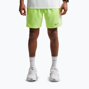 Men's running shorts Nike Miler Dri-Fit Brief Lined7" volt ice/barely volt
