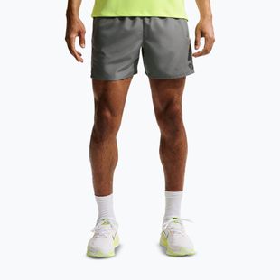 Men's running shorts Nike Miler Dri-Fit 2in1 5" smoke grey/smoke grey