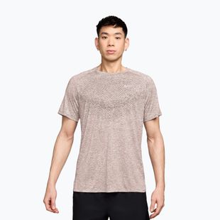Men's running T-shirt Nike Stride ADV silt red