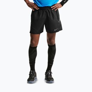 Men's shorts Nike Miler Dri-Fit Brief Lined 5" black/black