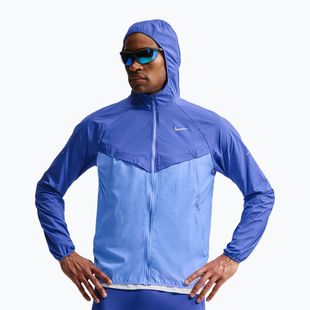 Men's running jacket Nike Stride Repel UV lapis/royal pulse