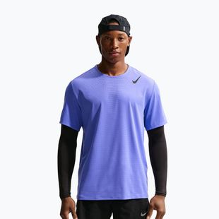 Men's running T-shirt Nike AeroSwift Dri-Fit ADV sapphire/black