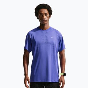 Men's running T-shirt Nike Stride Dri-Fit ADV lapis/deep royal blue