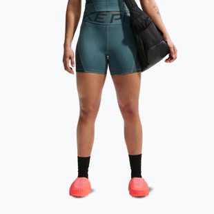 Women's shorts Nike Pro Sculpt High Waisted 5" Biker mineral slate/faded spruce/white