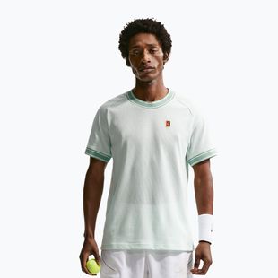 Men's tennis T-shirt Nike Court Heritage barely green