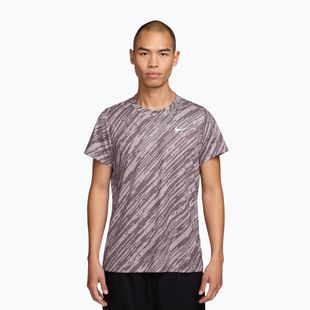 Men's tennis T-shirt Nike Court Dri-Fit Victory Print platinum violet/white
