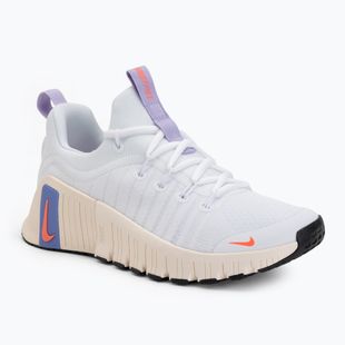 Women's training shoes Nike Free Metcon 6 white/violet mist/chalk/hot lava