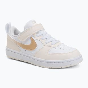 Children's shoes Nike Court Borough Low white/chalk/white/shimmer
