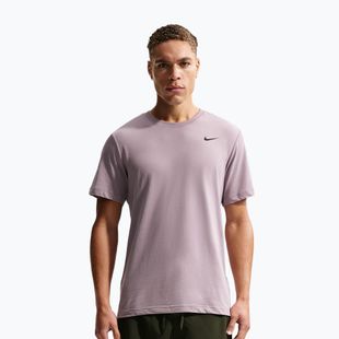 Men's T-shirt Nike Dri-Fit light violet ore/black
