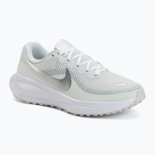 Women's running shoes Nike Revolution 8 off white/barely green/metallic silver
