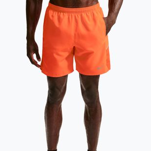 Men's running shorts Nike Miler Dri-Fit Brief Lined7" total orange
