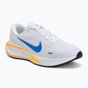 Men's running shoes Nike Journey Run white/total orange/blue crystal