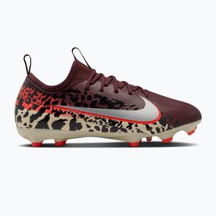 Children's football boots Nike United Jr. Mercurial Vapor 16 Academy MG burgundy crush/metallic silver
