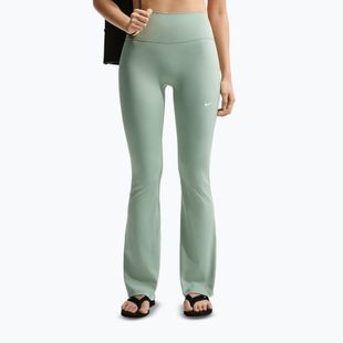 Women's leggings Nike One High Waisted Flared steam/white