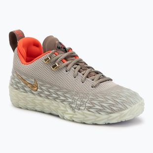 Men's basketball shoes Nike S.T. Flare 2 college grey/volt tint/metallic gold