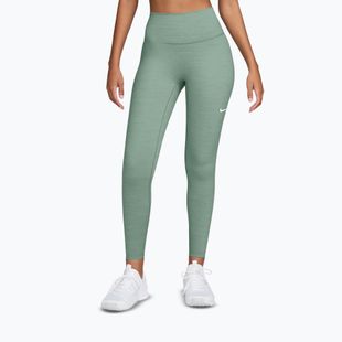 Women's leggings Nike One Seamless Front High-Waisted steam/white