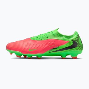 Men's football boots Nike Phantom 6 Low Pro Erling Haaland FG hot punch/green strike/black