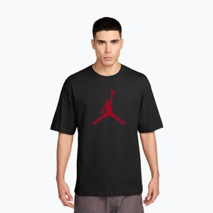 Men's T-shirt  Jordan black/gym red