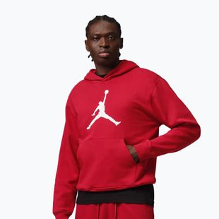 Men's sweatshirt Nike Jordan Pullover Hoodie gym red/white
