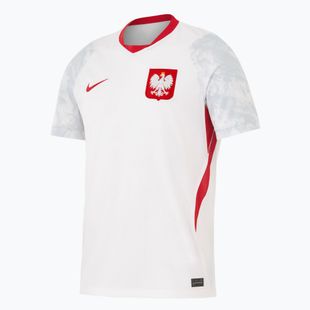 Men's football shirt Nike Dri-Fit Poland Stadium Home 2026 white/field silver