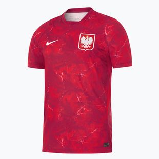 Men's football shirt Nike Dri-Fit Poland Stadium Away 2026 noble red/sport red