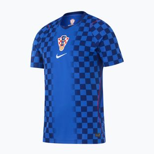 Men's football shirt Nike Dri-Fit Croatia Stadium Away 2026 deep royal blue/hyper royal