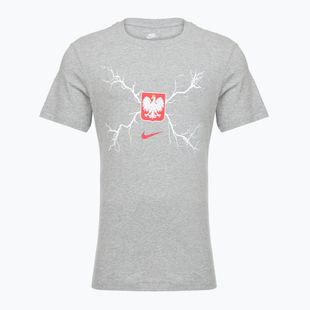 Men's football shirt Nike Graphic Poland dark grey heather