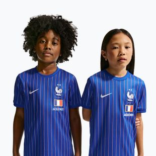 Children's football shirt Nike France Pre-Match game royal/university red/white