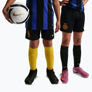 Children's football shorts Nike Inter Milan Dri-Fit Stadium Home black/university gold