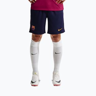 Spodenki piłkarskie męskie Nike FC Barcelona Dri-Fit ADV Strike Elite blackened blue/noble red/mineral yellow
