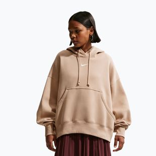 Women's sweatshirt Nike Sportswear Phoenix Fleece Oversized linen/sail